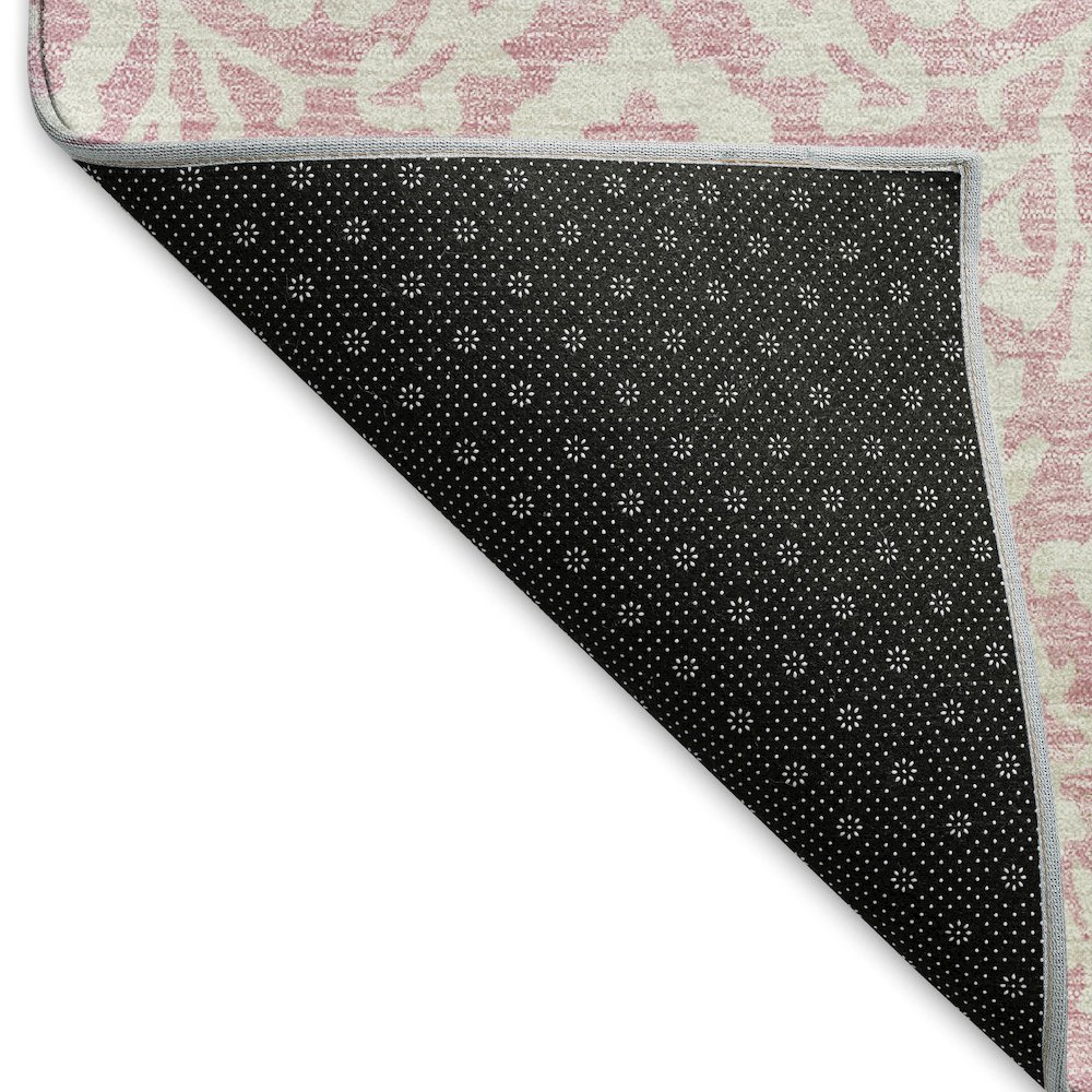 Premium Machine Washable Mayfield AMF920 Pink 3' x 5' Rug. Picture 2