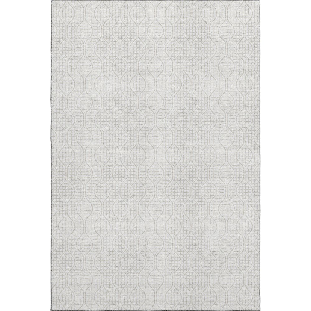 Premium Machine Washable Mayfield AMF926 Ivory 8' x 10' Rug. Picture 1