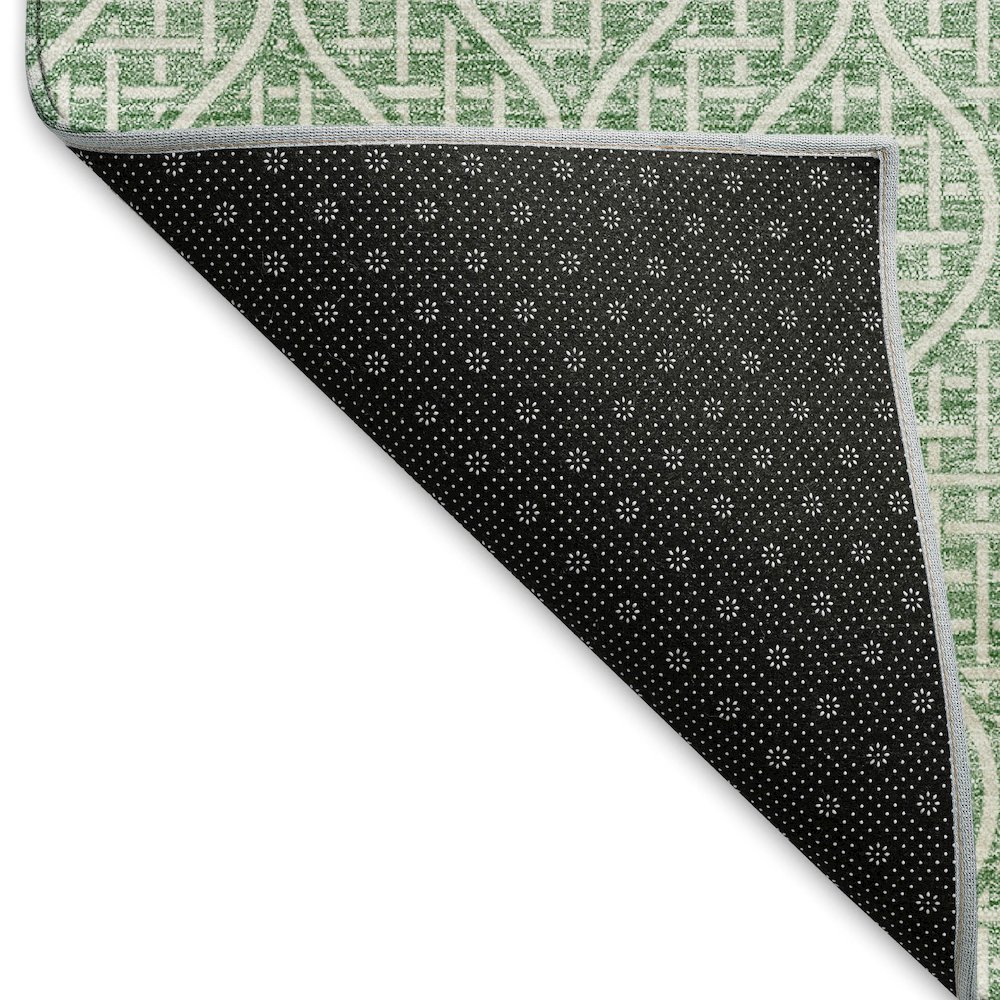 Premium Machine Washable Mayfield AMF926 Sage 3' x 5' Rug. Picture 2