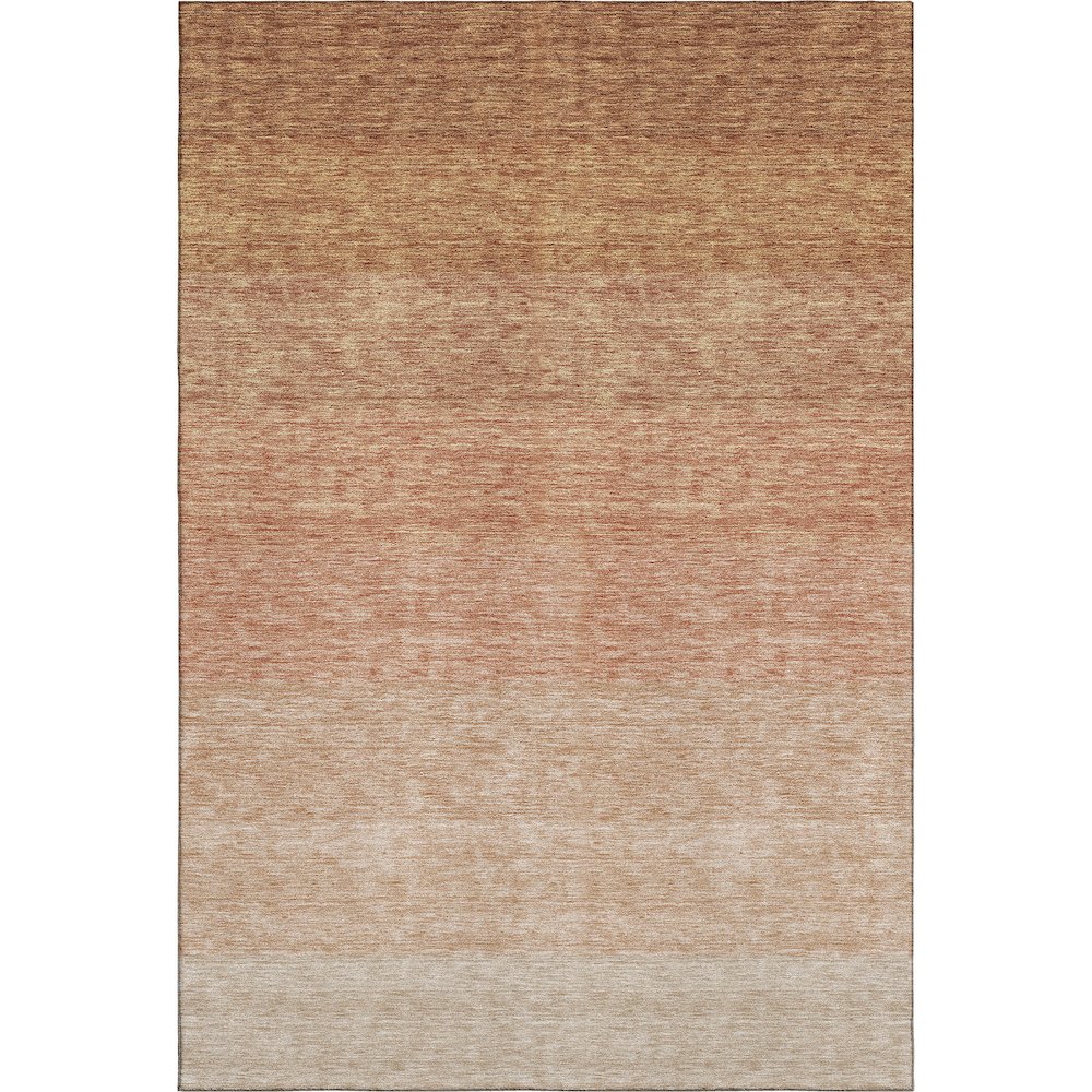 Premium Machine Washable Mayfield AMF928 Paprika 8' x 10' Rug. Picture 1