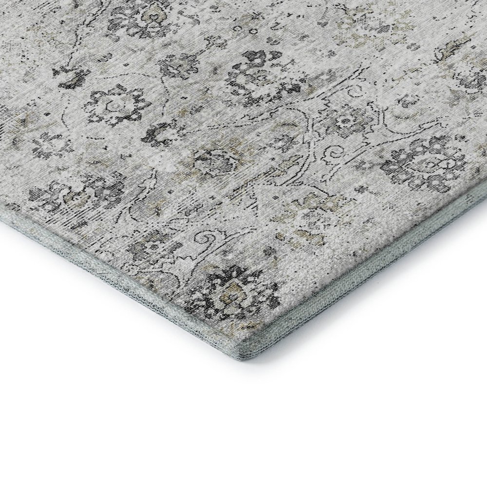 Premium Machine Washable Mayfield  Dove 3' x 5' Rug. Picture 3