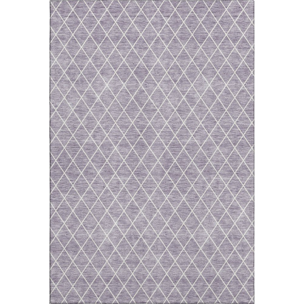 Premium Machine Washable Mayfield AMF932 Lavender 8' x 10' Rug. Picture 1