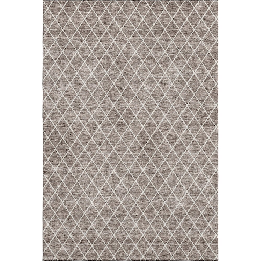 Premium Machine Washable Mayfield AMF932 Taupe 8' x 10' Rug. Picture 1