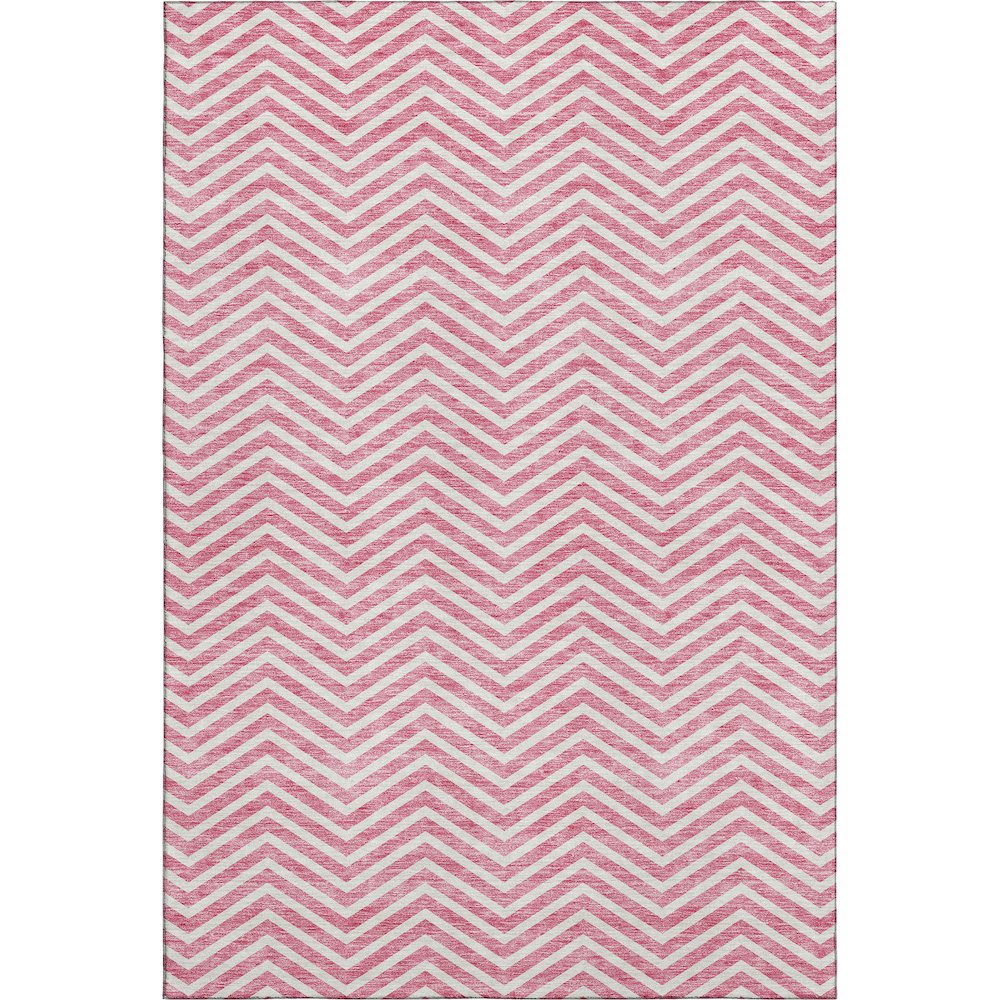 Premium Machine Washable Mayfield AMF934 Pink 8' x 10' Rug. Picture 1