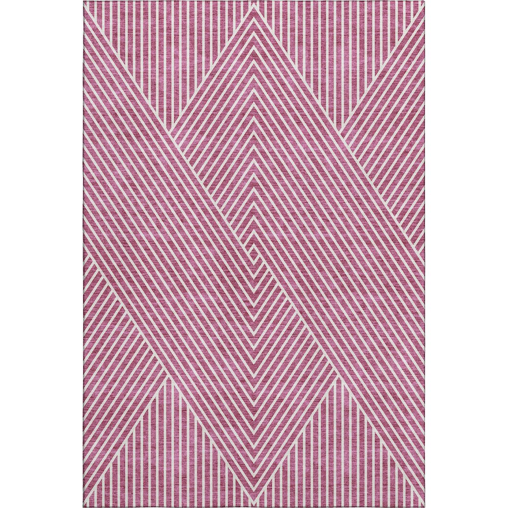 Premium Machine Washable Mayfield AMF937 Blush 8' x 10' Rug. Picture 1