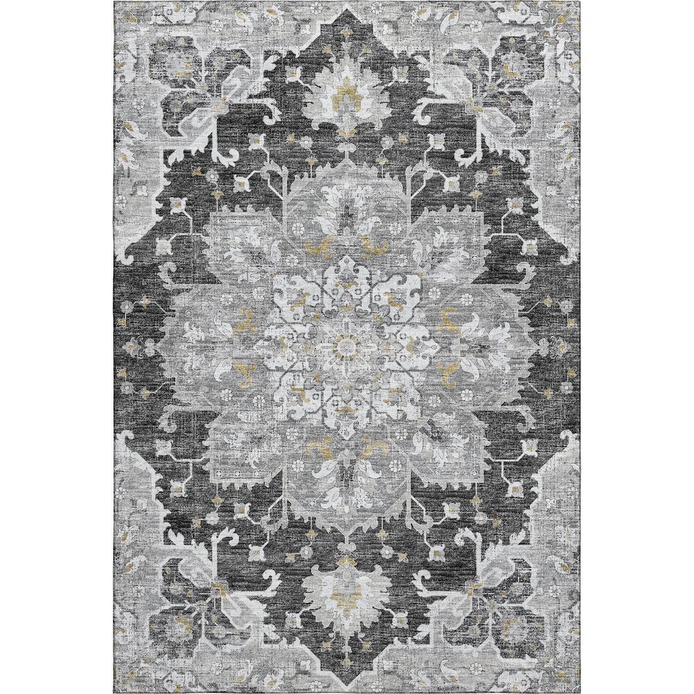 Premium Machine Washable Mayfield  Shadow 8' x 10' Rug. Picture 1