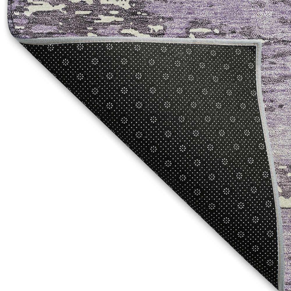 Premium Machine Washable Mayfield AMF946 Lavender 3' x 5' Rug. Picture 2