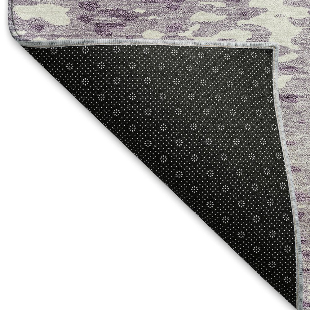 Premium Machine Washable Mayfield AMF949 Lavender 3' x 5' Rug. Picture 2