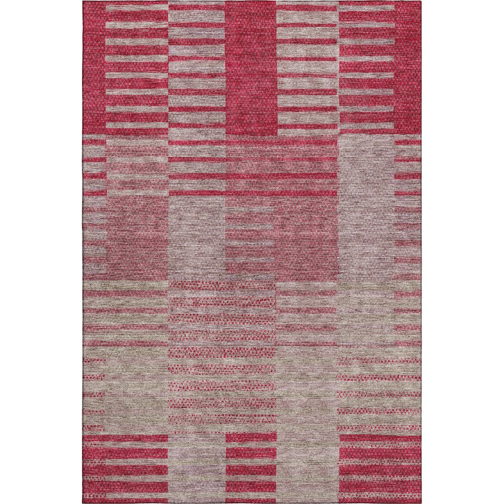 Premium Machine Washable Mayfield AMF954 Garnet 8' x 10' Rug. Picture 1