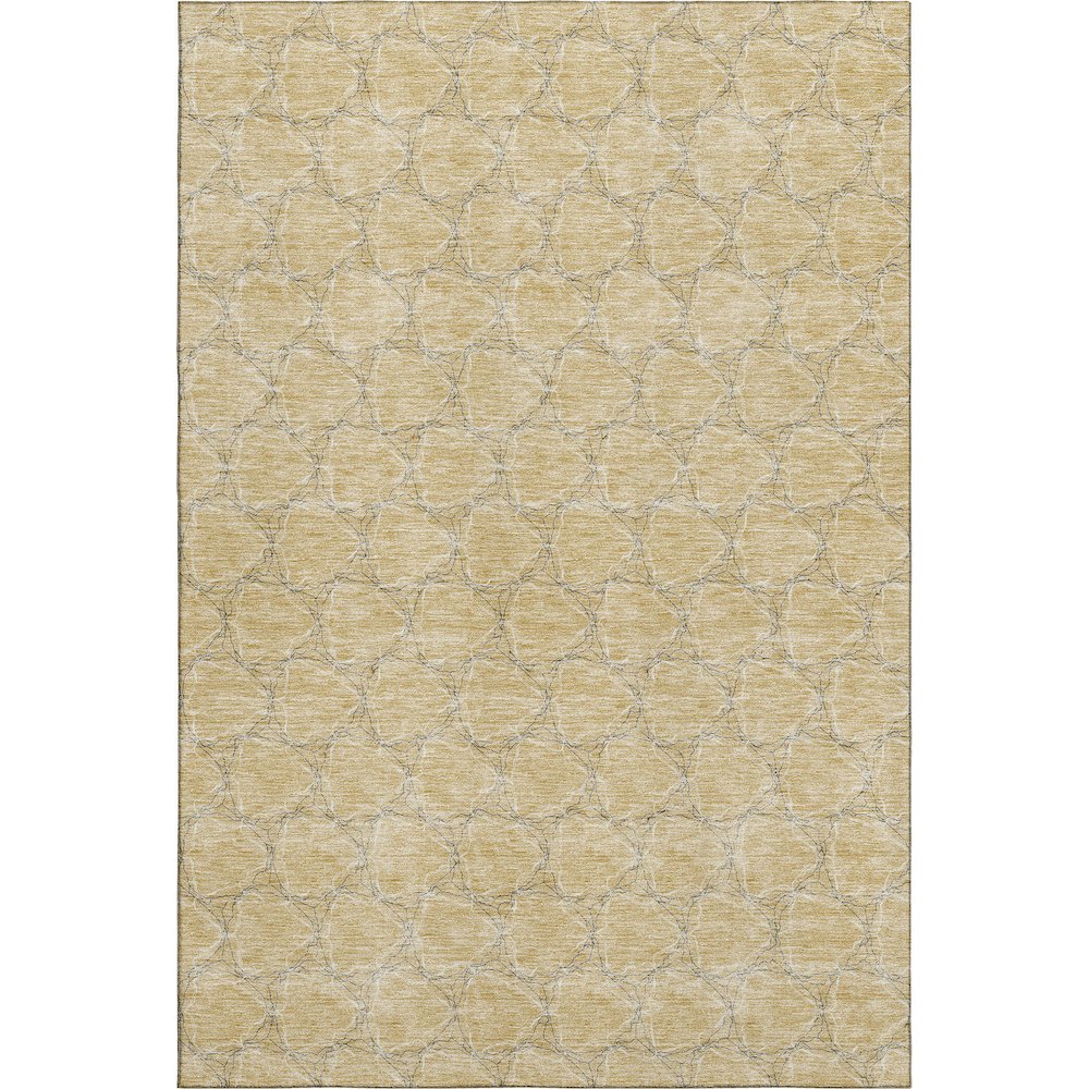 Premium Machine Washable Mayfield AMF960 Wheat 8' x 10' Rug. Picture 1
