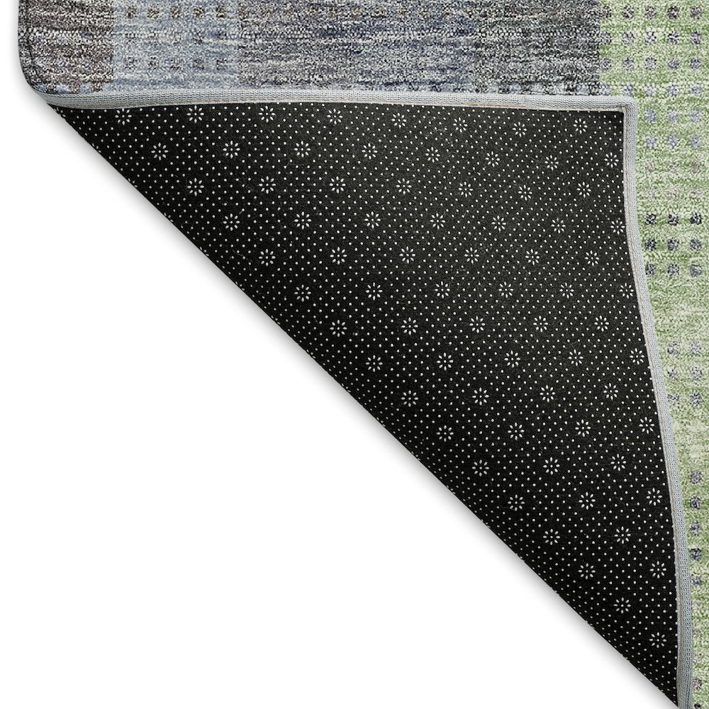 Premium Machine Washable Mayfield AMF966 Pewter 3' x 5' Rug. Picture 2