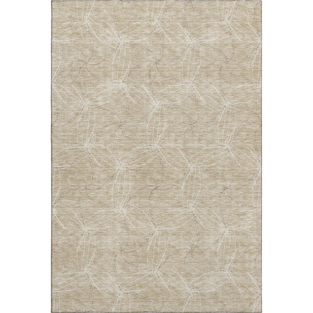 Premium Machine Washable Mayfield AMF968 Beige 8' x 10' Rug. Picture 1