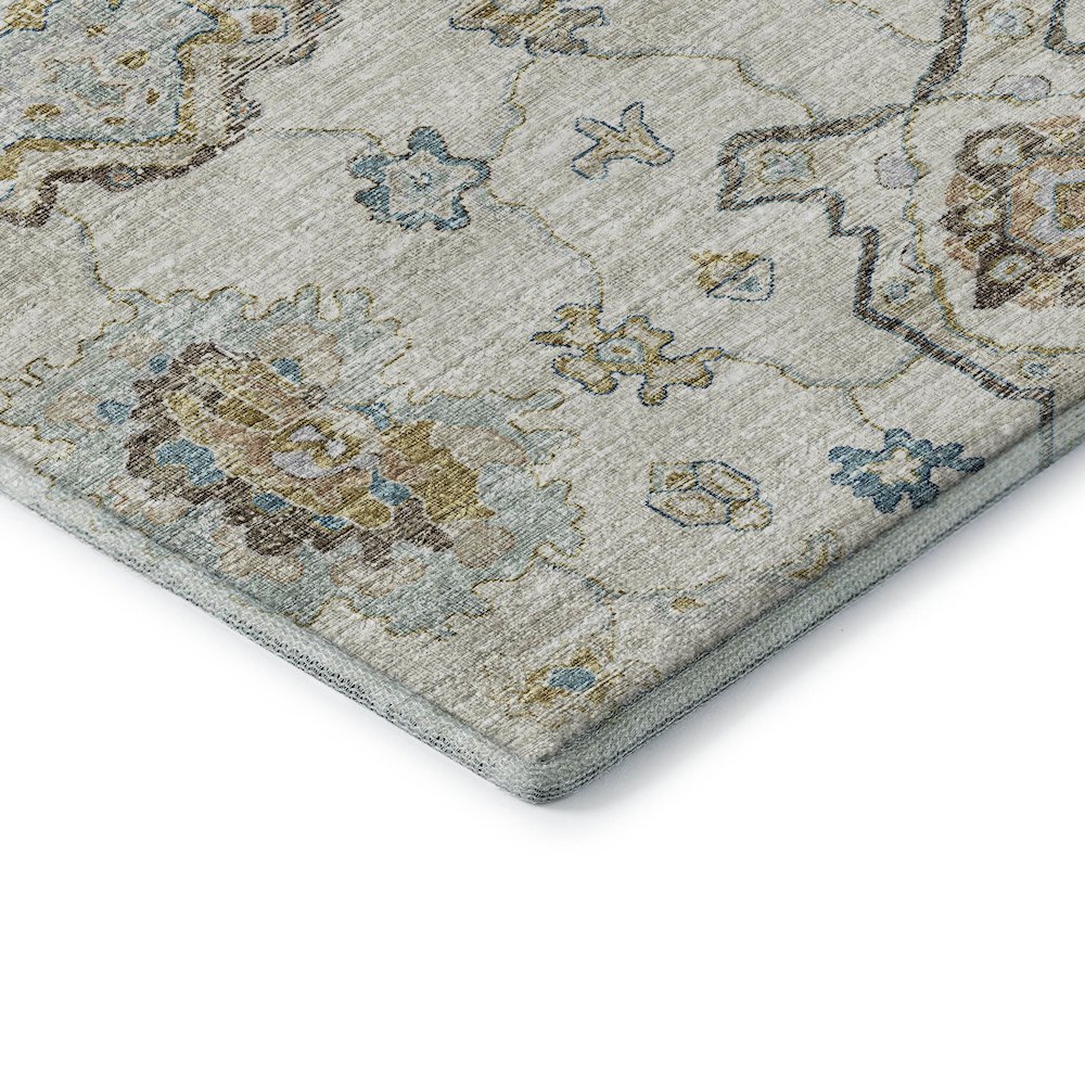 Premium Machine Washable Mayfield  Linen 3' x 5' Rug. Picture 3