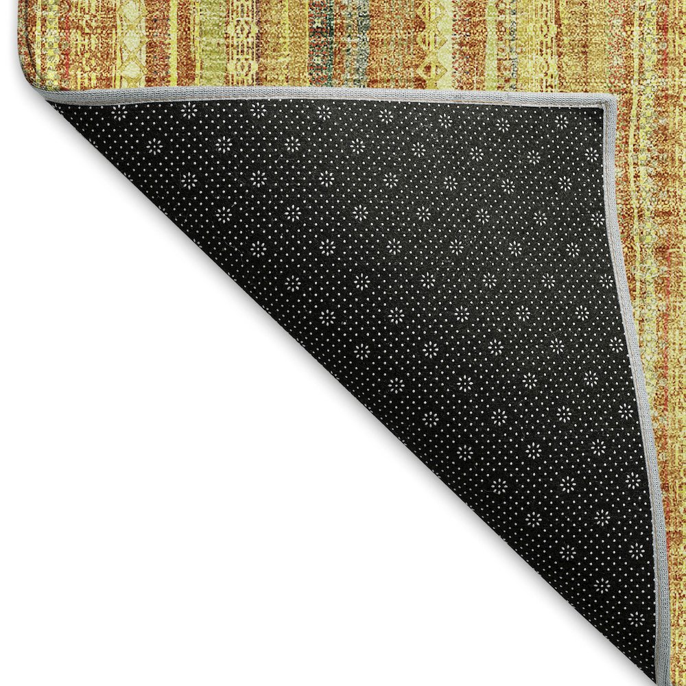 Premium Machine Washable Mayfield AMF982 Honey 3' x 5' Rug. Picture 2