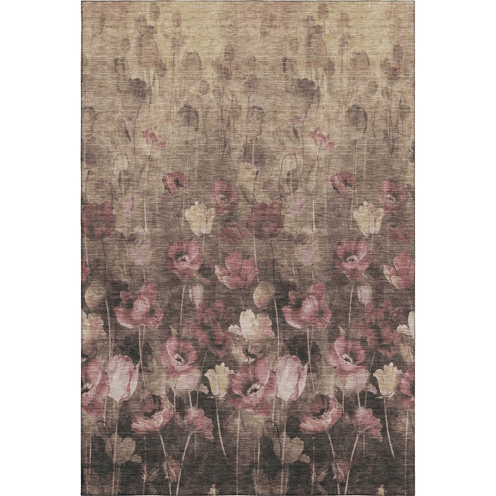Premium Machine Washable Mayfield AMF992 Taupe 8' x 10' Rug. Picture 1