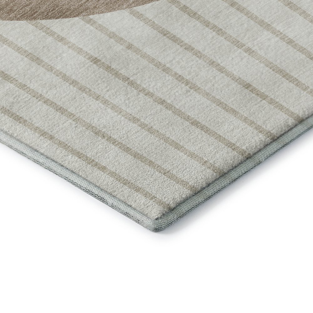 Premium Machine Washable Mayfield AMF994 Ivory 3' x 5' Rug. Picture 3