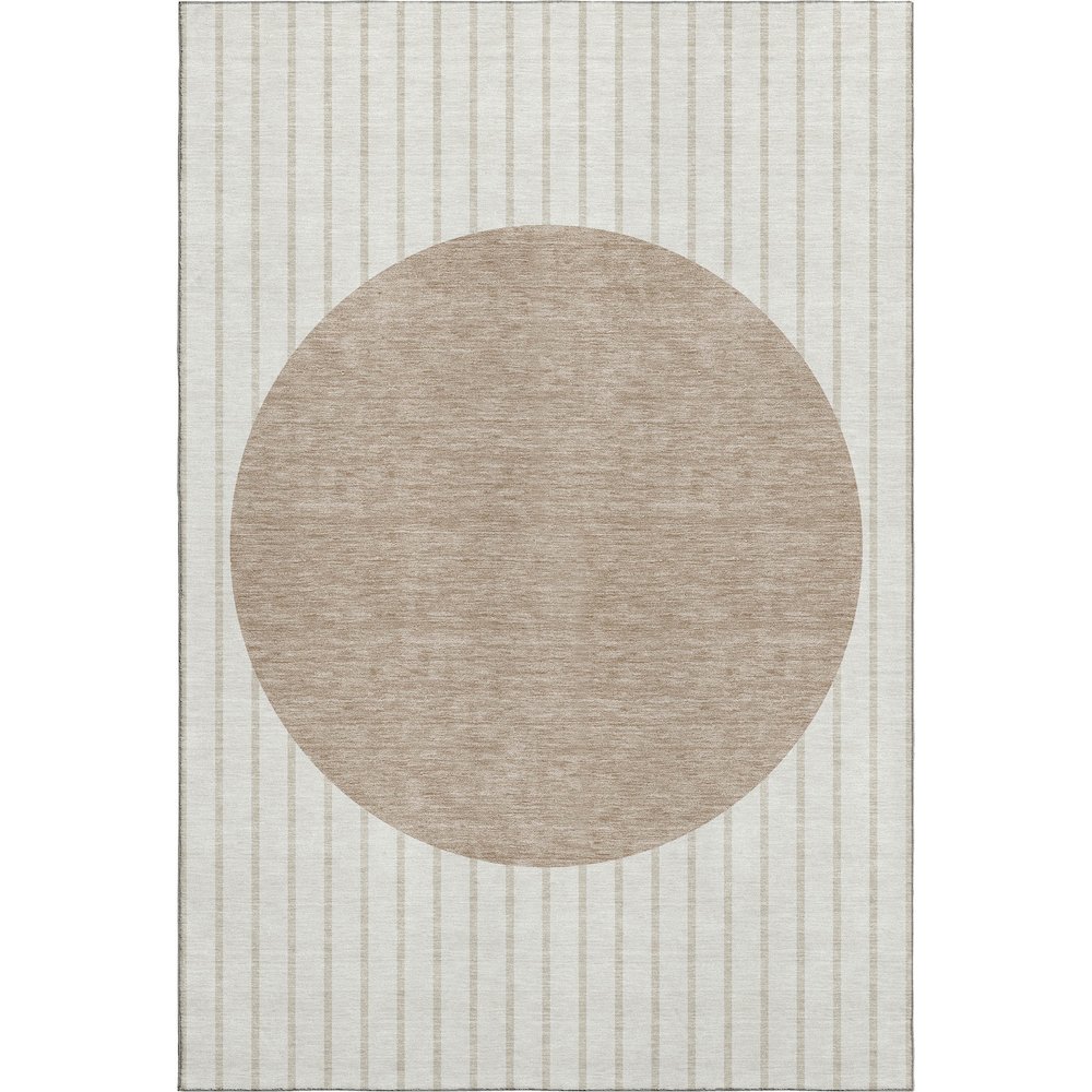Premium Machine Washable Mayfield AMF994 Ivory 8' x 10' Rug. Picture 1