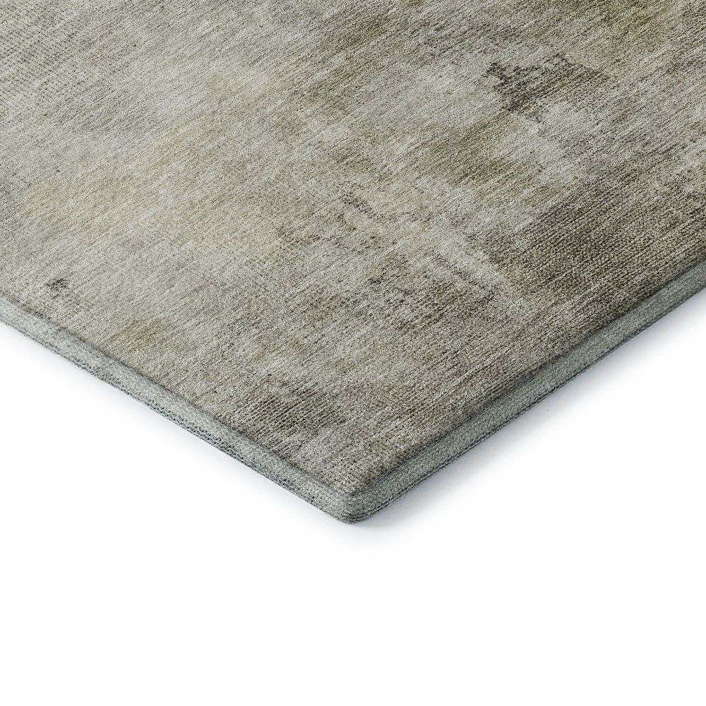 Luxury Washable Indoor/Outdoor Bresca Wheat 3' x 5' Rug. Picture 2