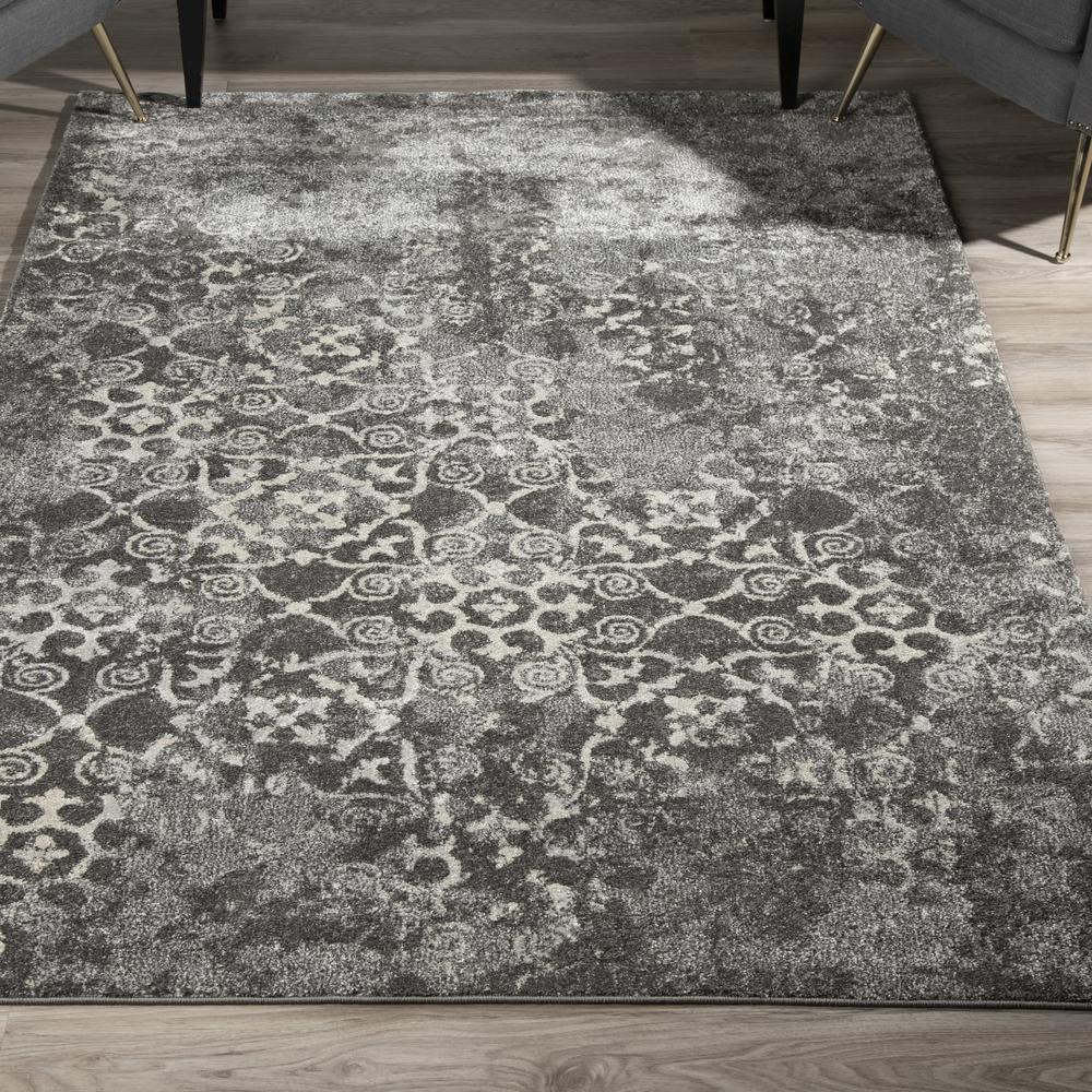 Antigua AN6 Grey 9'6" x 13'2" Rug. Picture 2