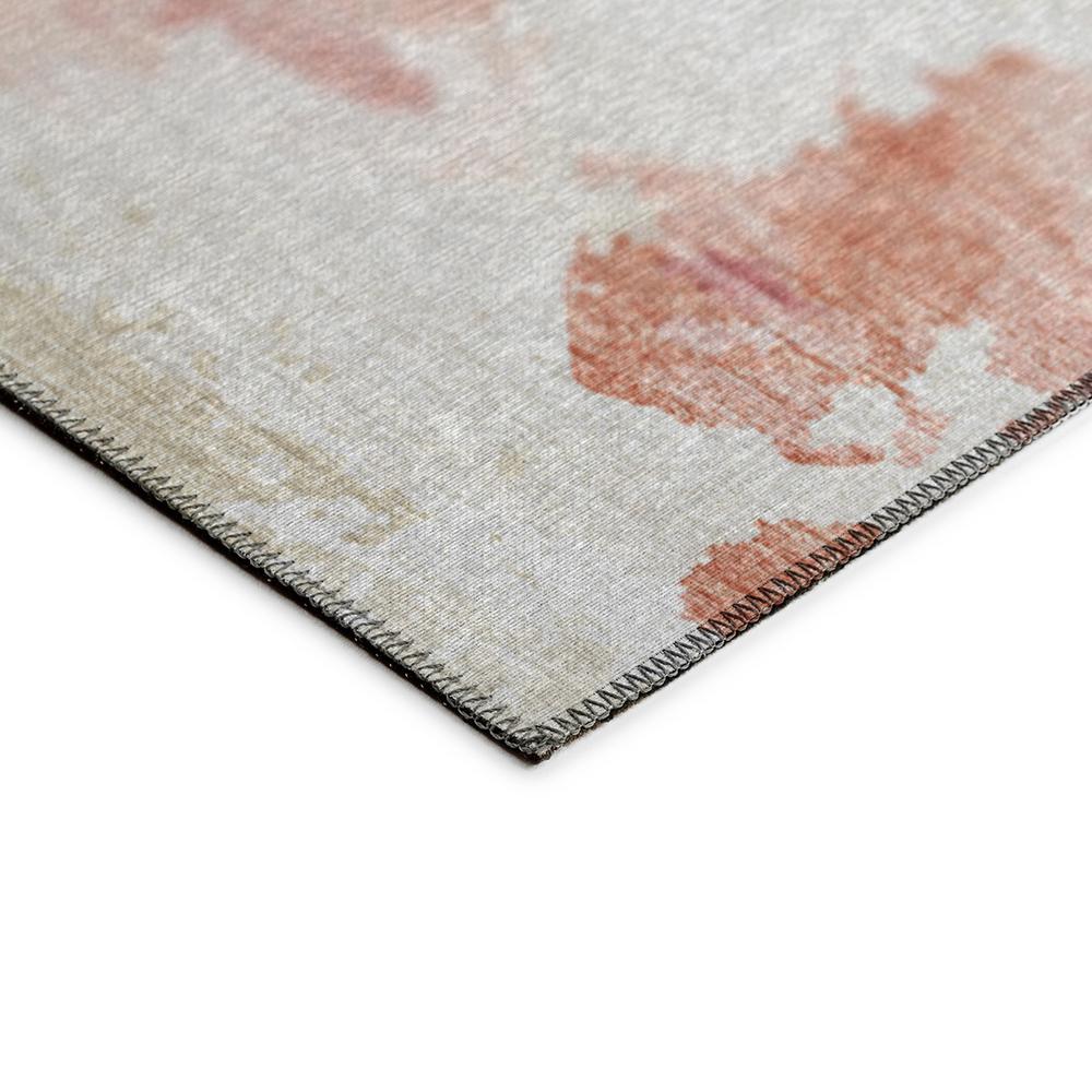 Indoor/Outdoor Accord AAC32 Pink Washable 3' x 5' Rug. Picture 4