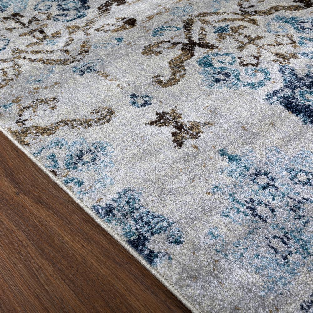 Antigua AN11 Blue 9'6" x 13'2" Rug. Picture 11
