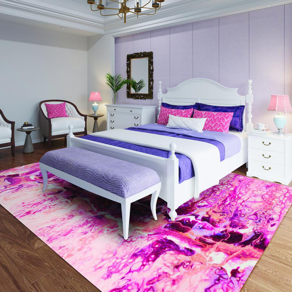 Kikiamo KK16 Flamingo 5' x 7'6" Rug. Picture 5