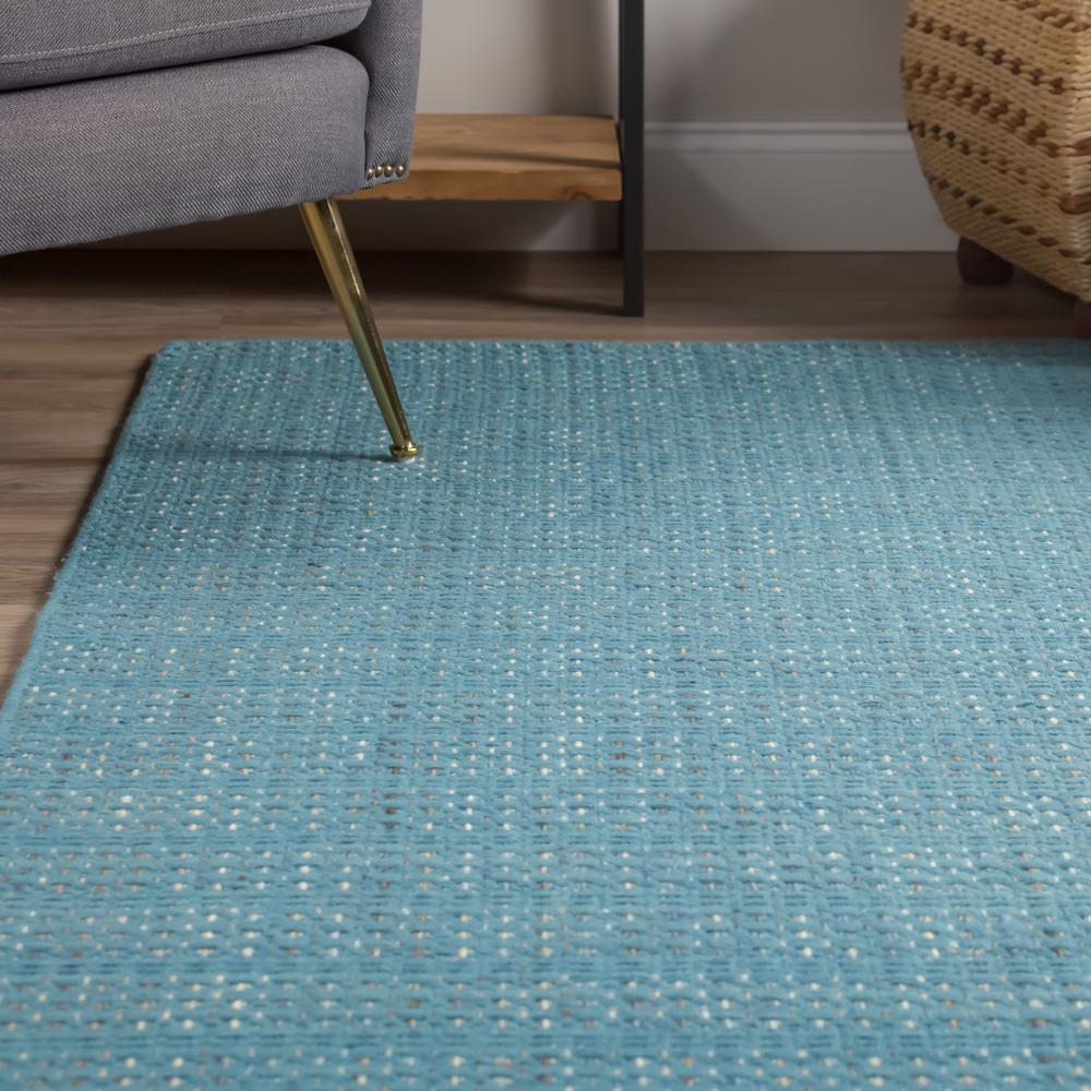 Nepal NL100 Denim 9' x 13' Rug. Picture 5