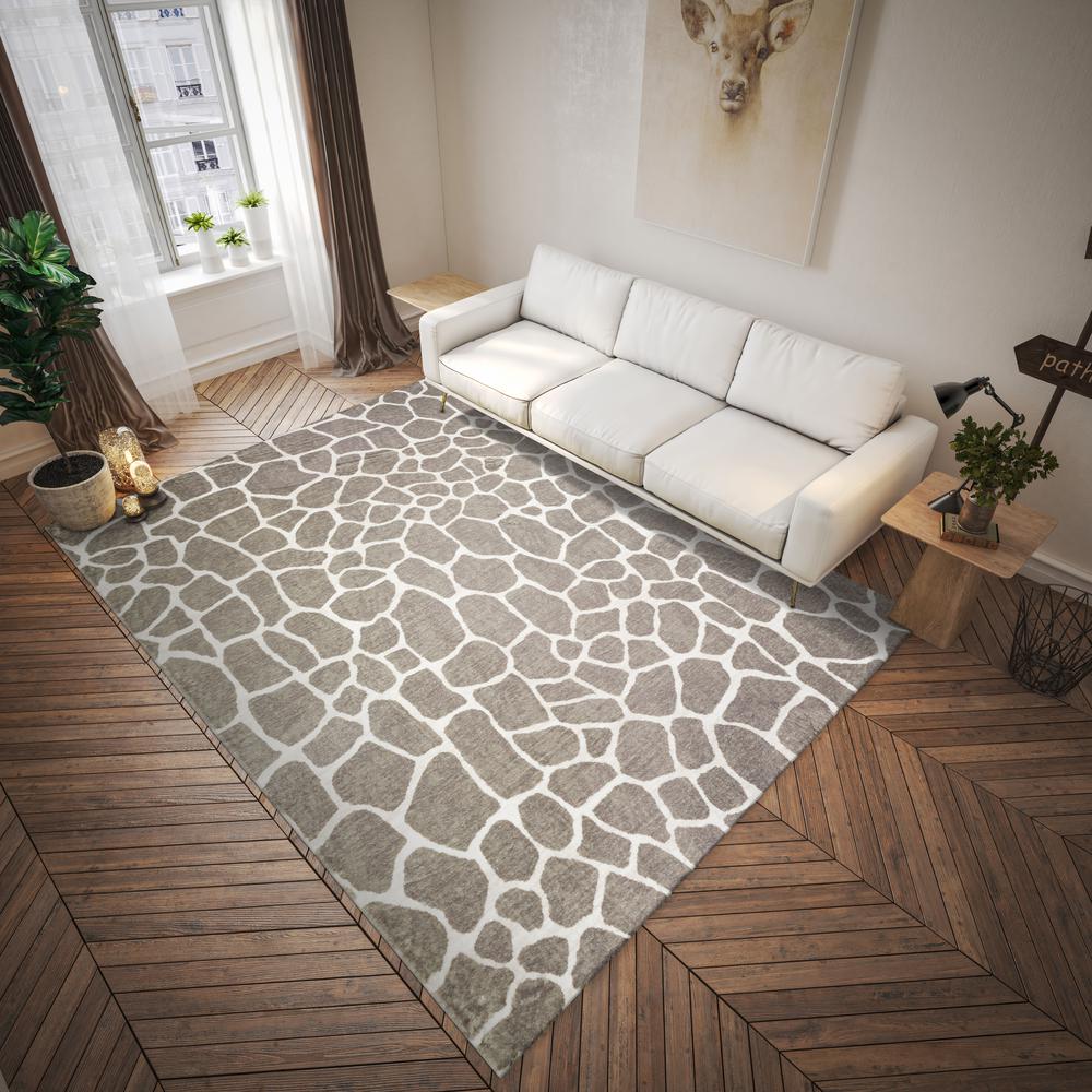 Akina AK4 Stone 5' x 7'6" Rug. Picture 2