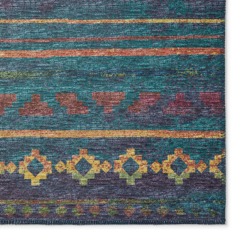 Yuma Multi Bohemian Southwest 9' x 12' Area Rug Multi AYU40. Picture 2