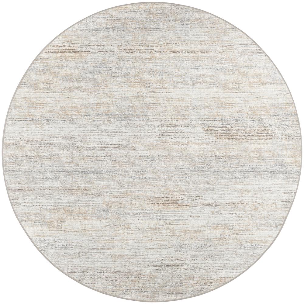 Ciara CR1 Linen 8' x 8' Round Rug. Picture 1