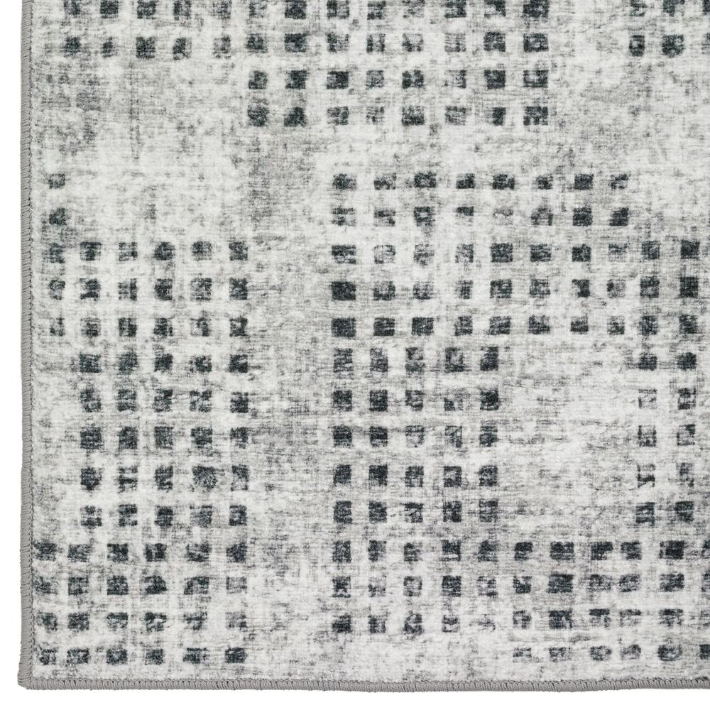 Delano DA1 Pewter 2'6" x 8' Runner Rug. Picture 3