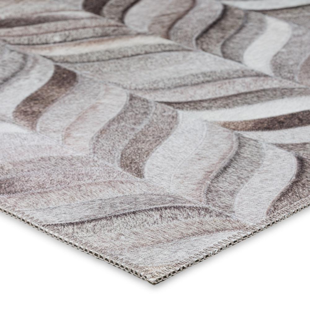 Laredo Gray Animal Patchwork 9' x 12' Area Rug Gray ALR41. Picture 3
