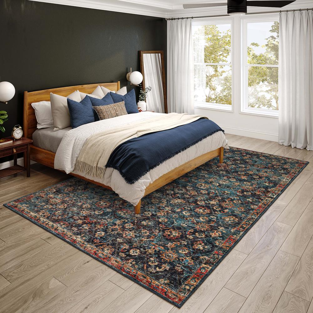 Jericho JC8 Navy 8' x 10' Rug. Picture 2