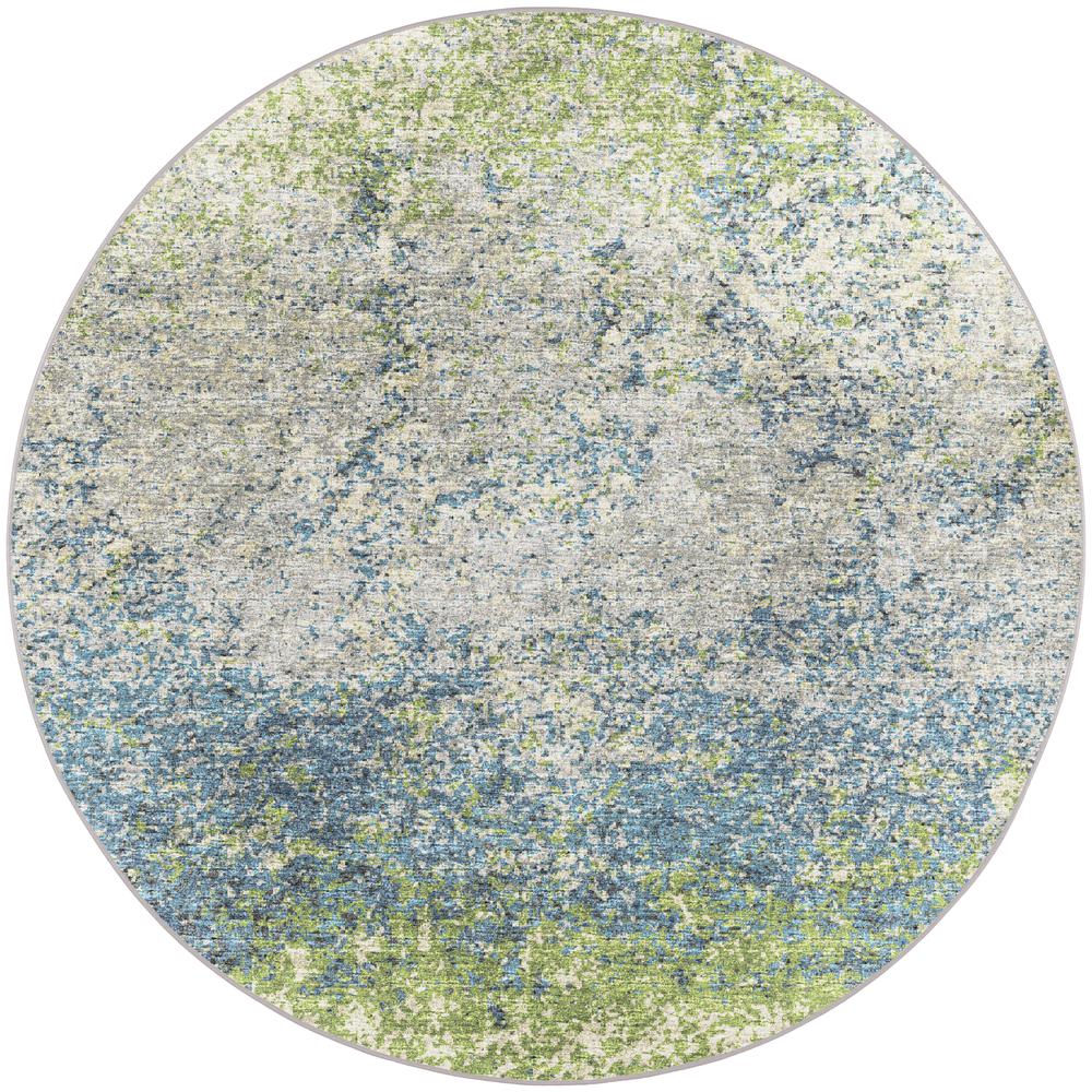 Winslow WL3 Meadow 8' x 8' Round Rug. Picture 1