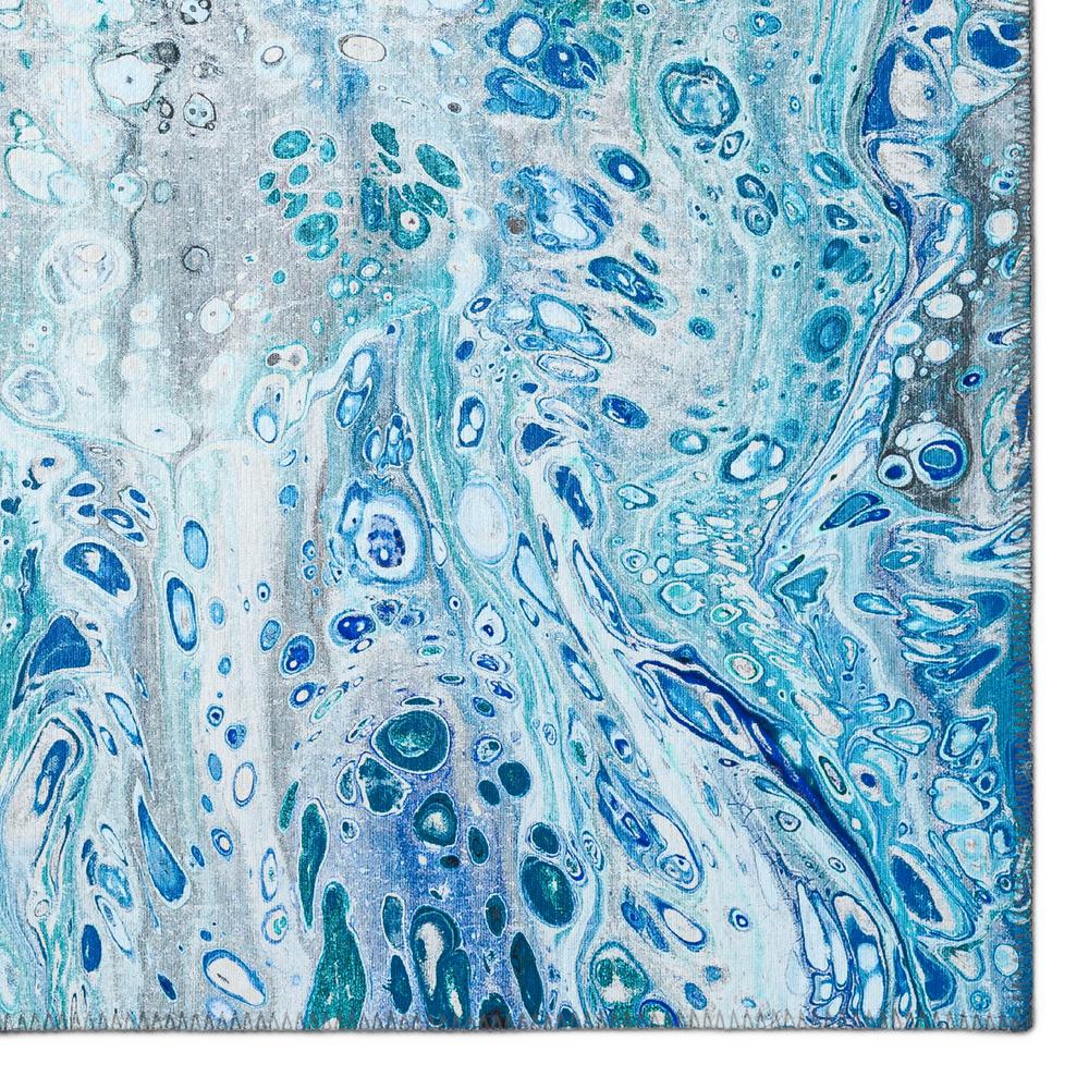 Karina Shoreline Modern Abstract 9' x 12' Area Rug Shoreline AKC48. Picture 2