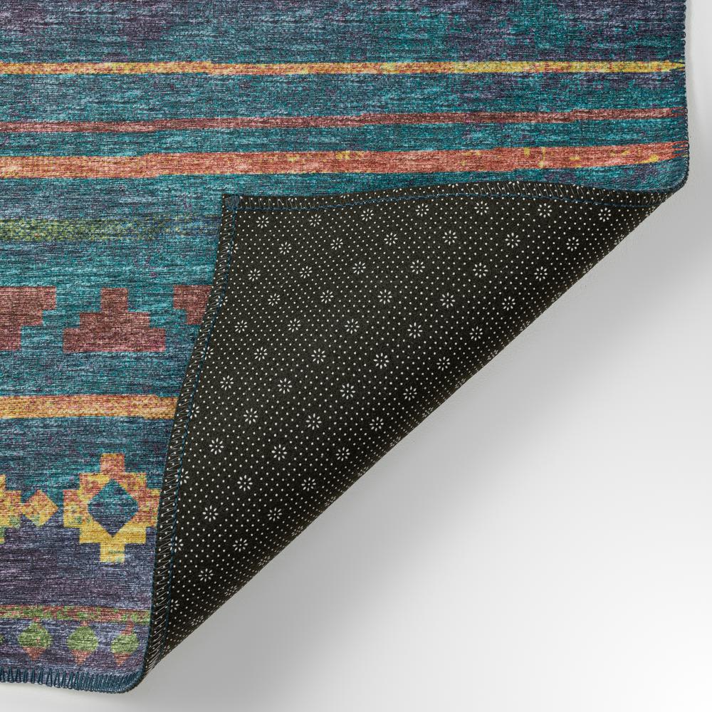 Yuma Multi Bohemian Southwest 9' x 12' Area Rug Multi AYU40. Picture 4