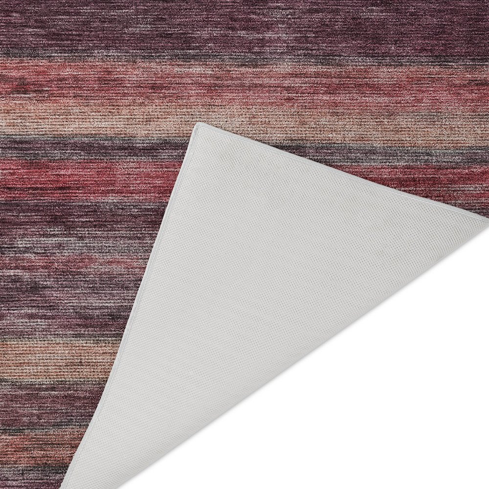 Luxury Washable Indoor/Outdoor Kochi Merlot 3' x 5' Rug. Picture 4