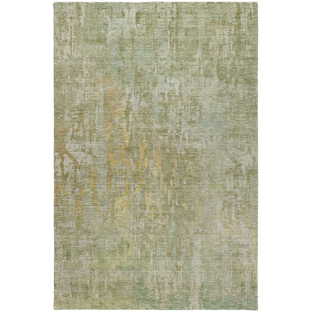 Luxury Washable Indoor/Outdoor Kochi Sage 8' x 10' Rug. Picture 1