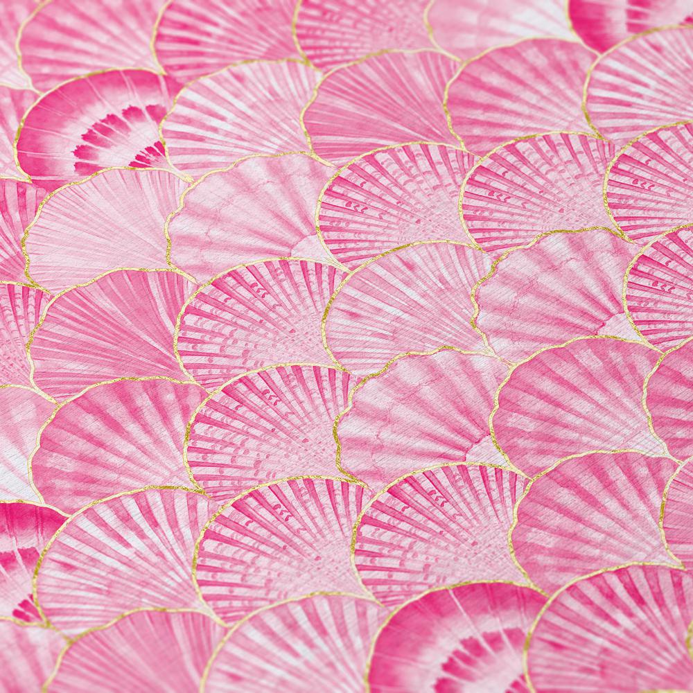 Indoor/Outdoor Surfside ASR32 Pink Washable 3' x 5' Rug. Picture 7