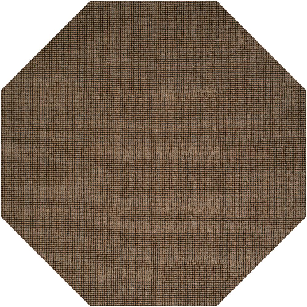 Monaco Sisal MC300 Fudge 6' x 6' Octagon Rug. Picture 1