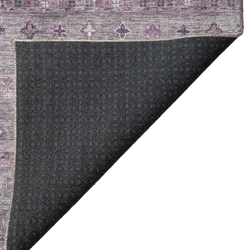 Indoor/Outdoor Karaj Purple 3' x 5' Rug. Picture 4