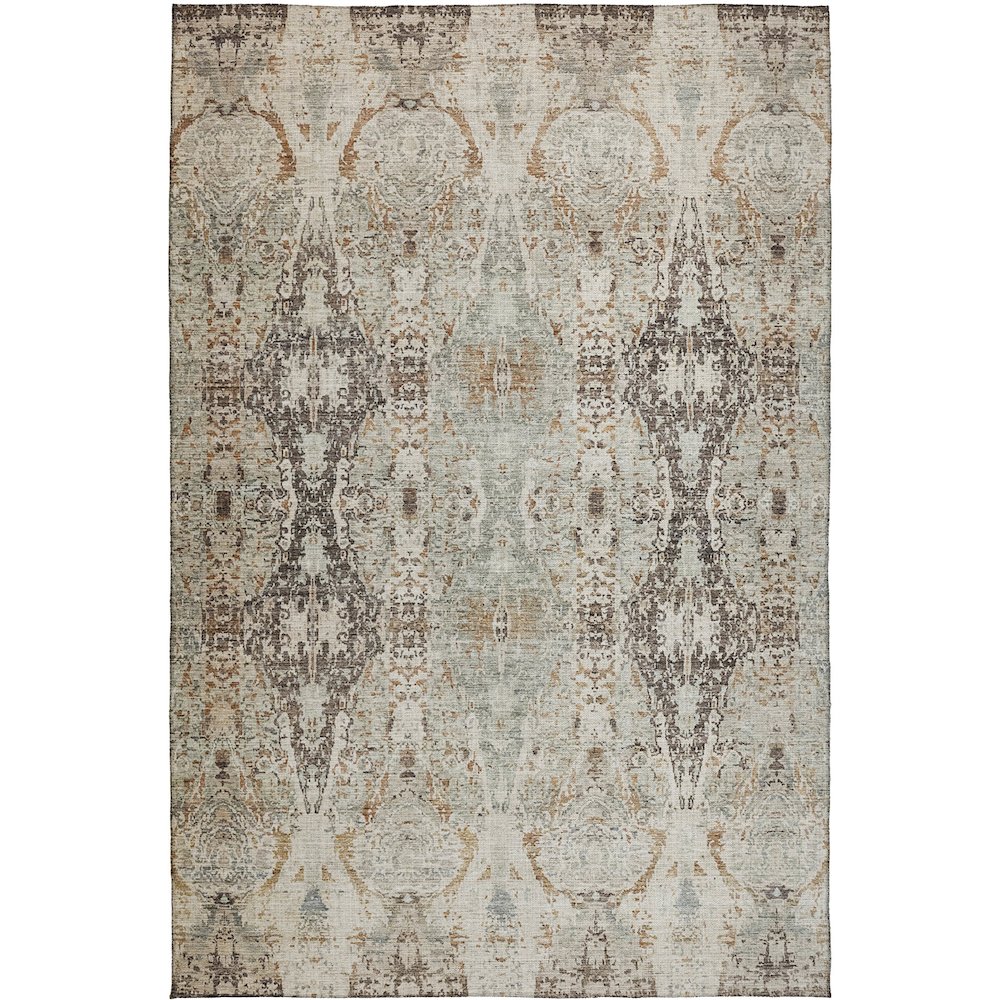 Indoor/Outdoor Karaj Linen 8' x 10' Rug. Picture 1