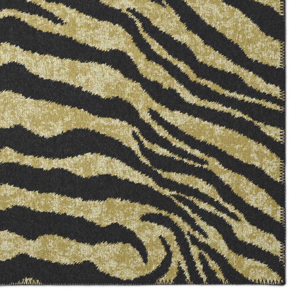 Safari Gilded Animal Animal Print 9' x 12' Area Rug Gilded ASF31. Picture 2