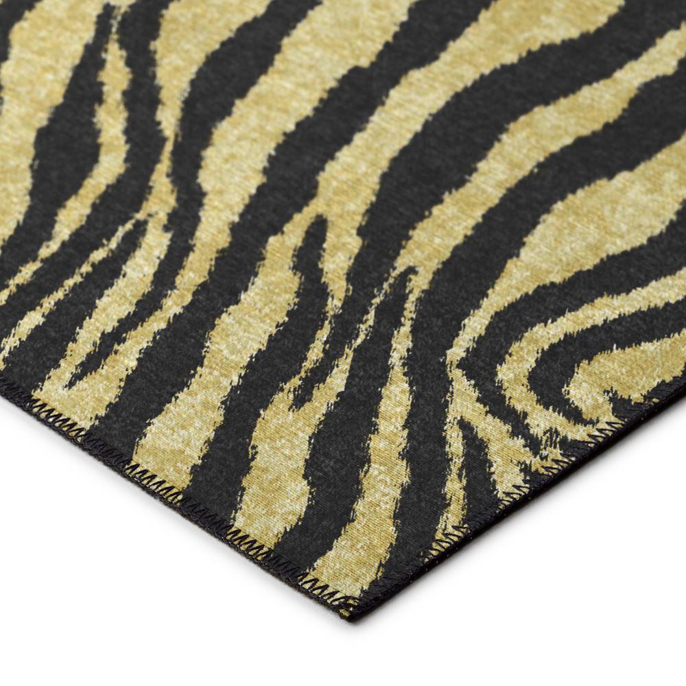 Safari Gilded Animal Animal Print 9' x 12' Area Rug Gilded ASF31. Picture 3
