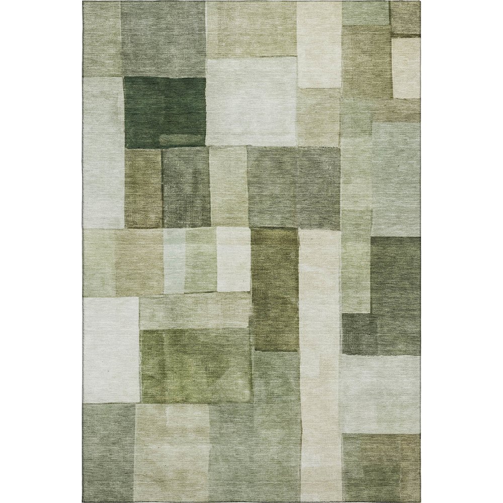 Machine Washable Indoor/Outdoor Neo Sage 8' x 10' Rug. Picture 1