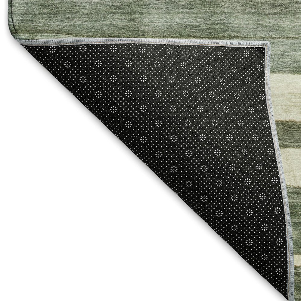 Machine Washable Indoor/Outdoor Neo Sage 3' x 5' Rug. Picture 4