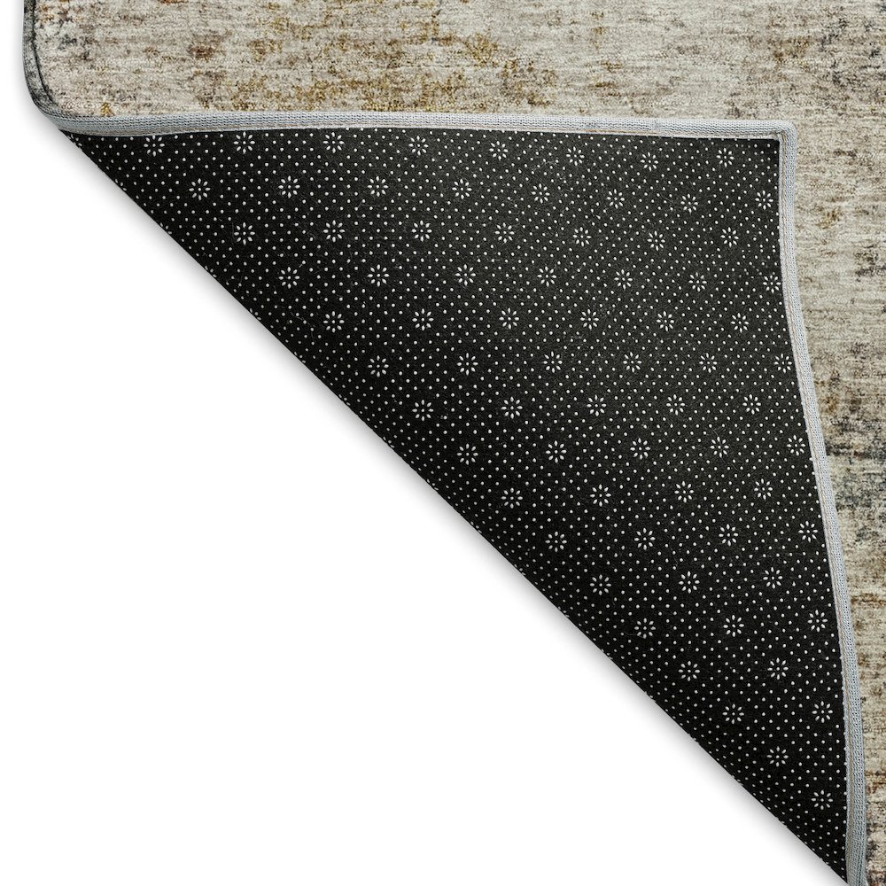 Machine Washable Indoor/Outdoor Neo Putty 3' x 5' Rug. Picture 4