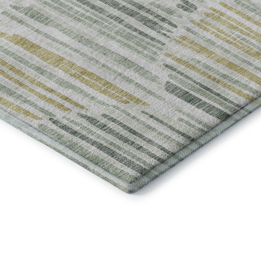 Machine Washable Indoor/Outdoor Neo Sage 3' x 5' Rug. Picture 2
