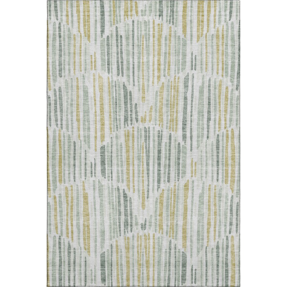 Machine Washable Indoor/Outdoor Neo Sage 8' x 10' Rug. Picture 1