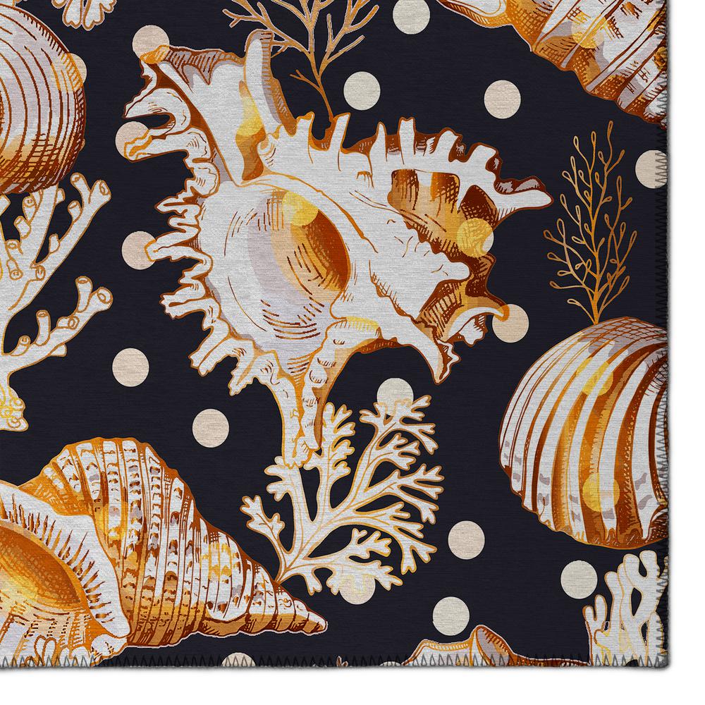 Indoor/Outdoor Surfside ASR36 Midnight Washable 3' x 5' Rug. Picture 3